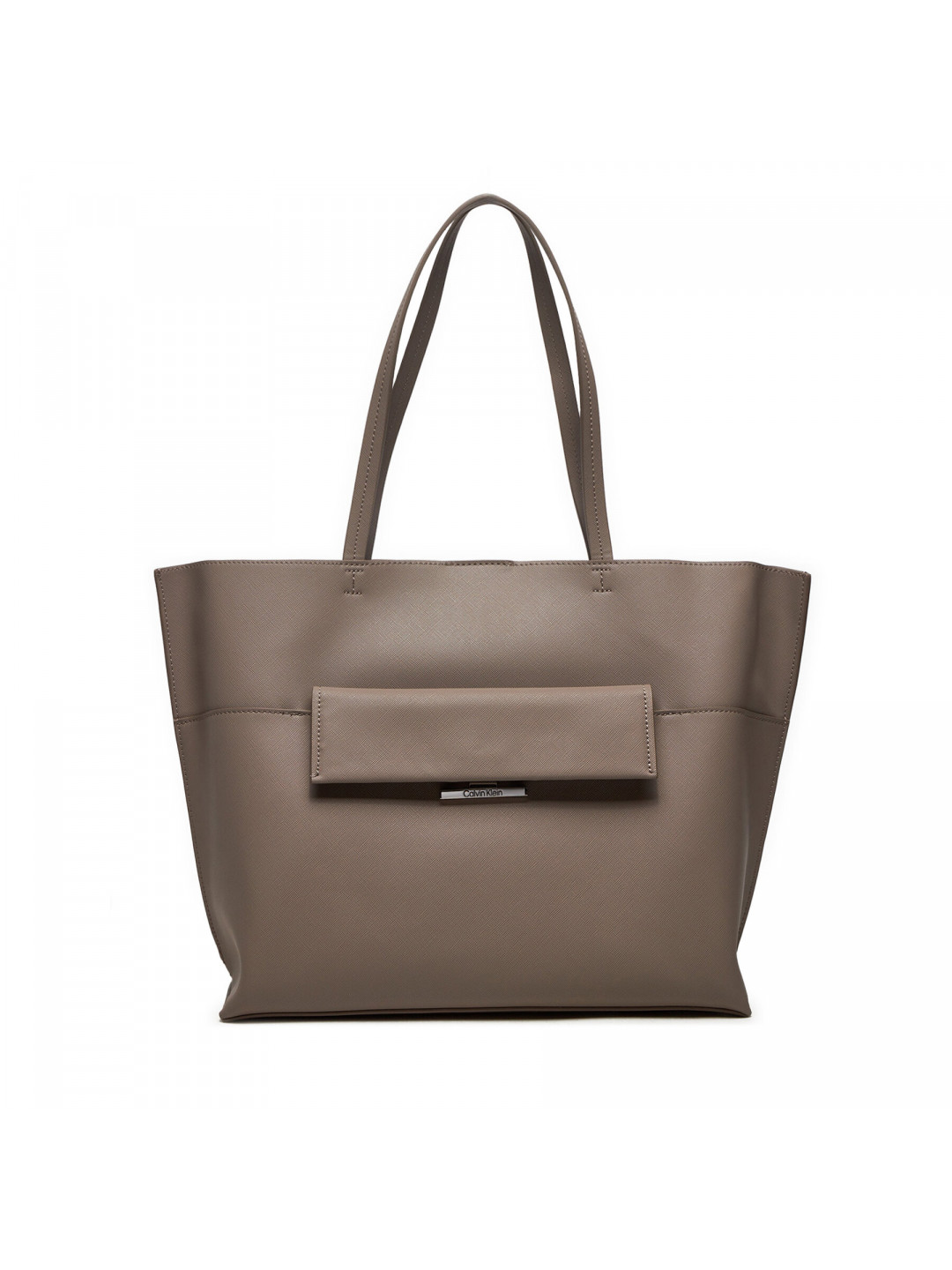 Kabelka Calvin Klein Linear K60K612556 Béžová